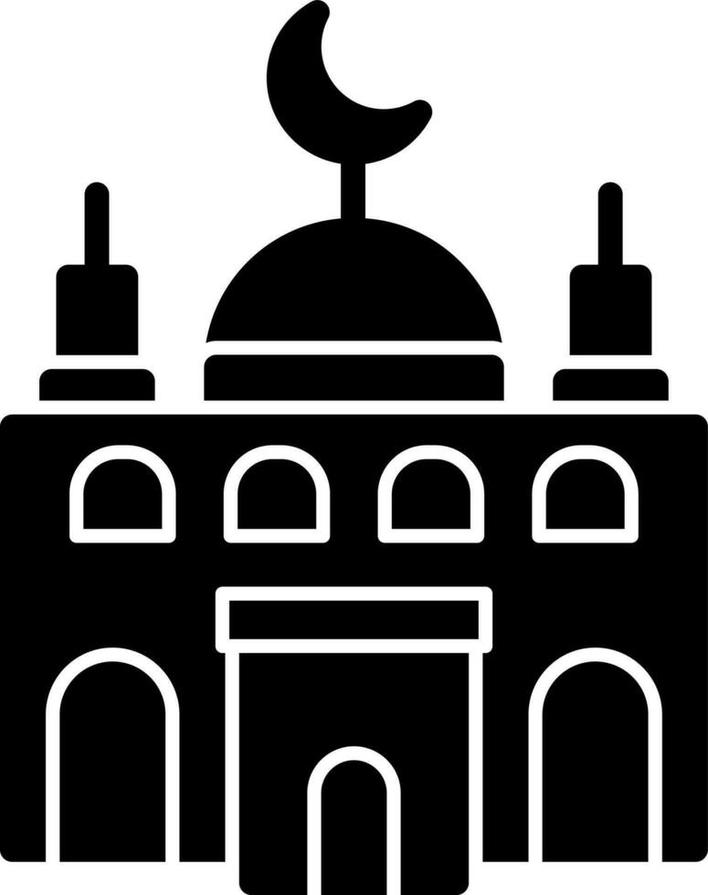 design de ícone de vetor de mesquita