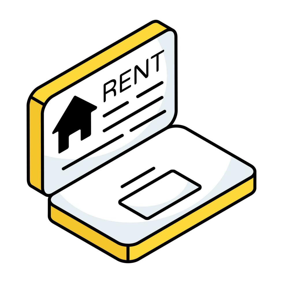 conceptual plano Projeto ícone do conectados renda propriedade vetor