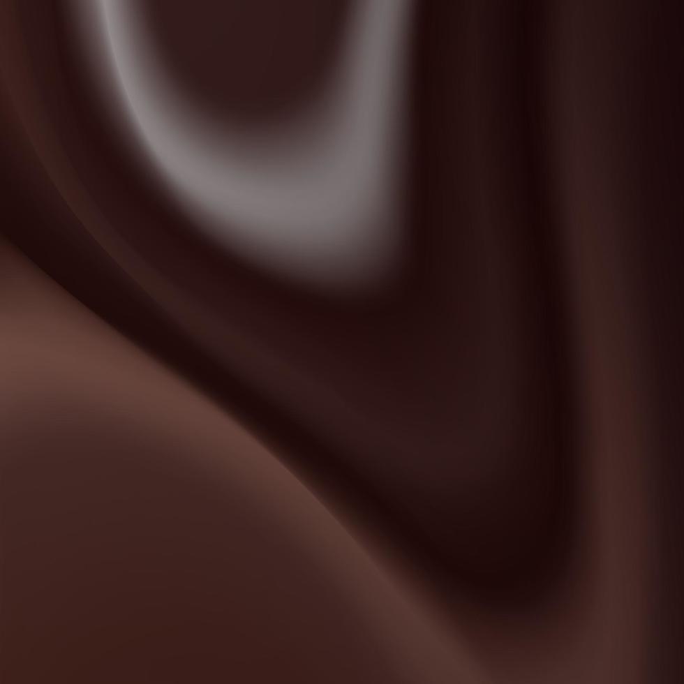 imagem de fundo vetorial que ilustra a massa líquida de chocolate com granulado vetor