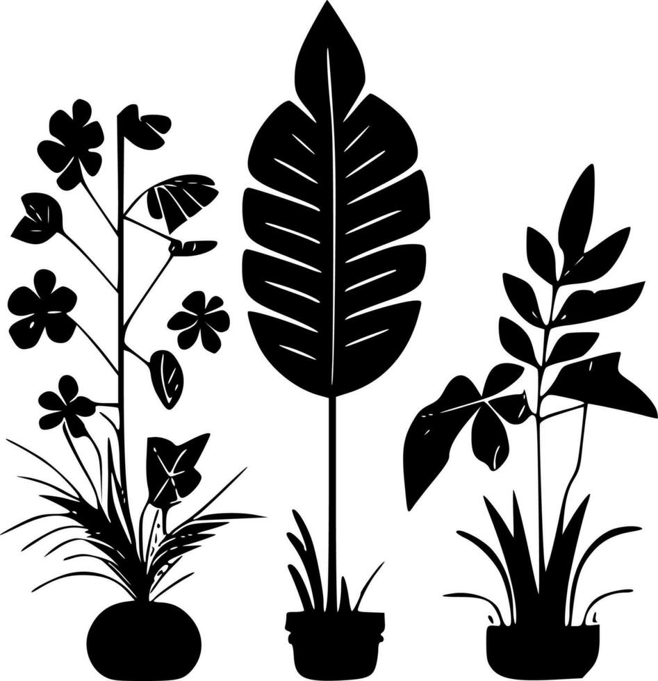 plantas - Alto qualidade vetor logotipo - vetor ilustração ideal para camiseta gráfico