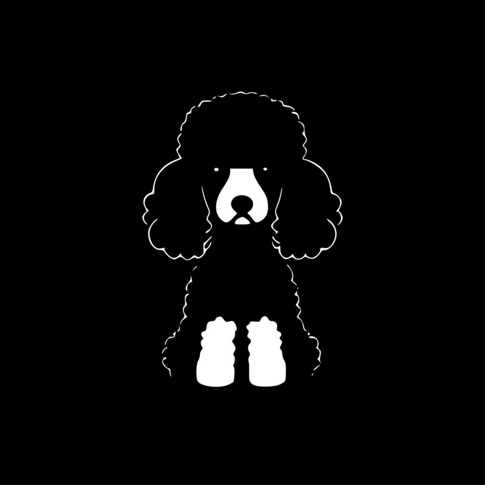 poodle - Alto qualidade vetor logotipo - vetor ilustração ideal para camiseta gráfico