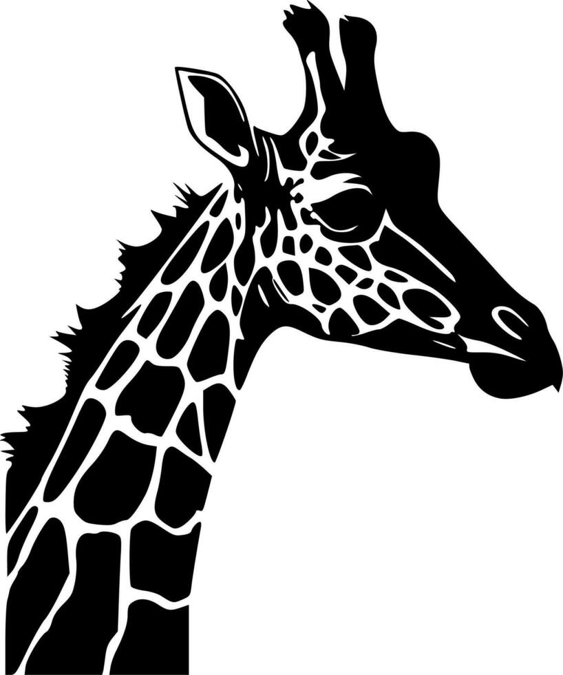 girafa - Alto qualidade vetor logotipo - vetor ilustração ideal para camiseta gráfico