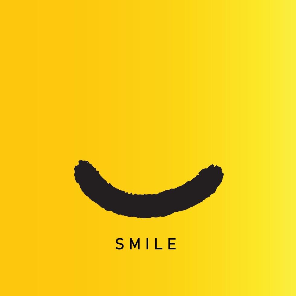 smile icon logo vector template design