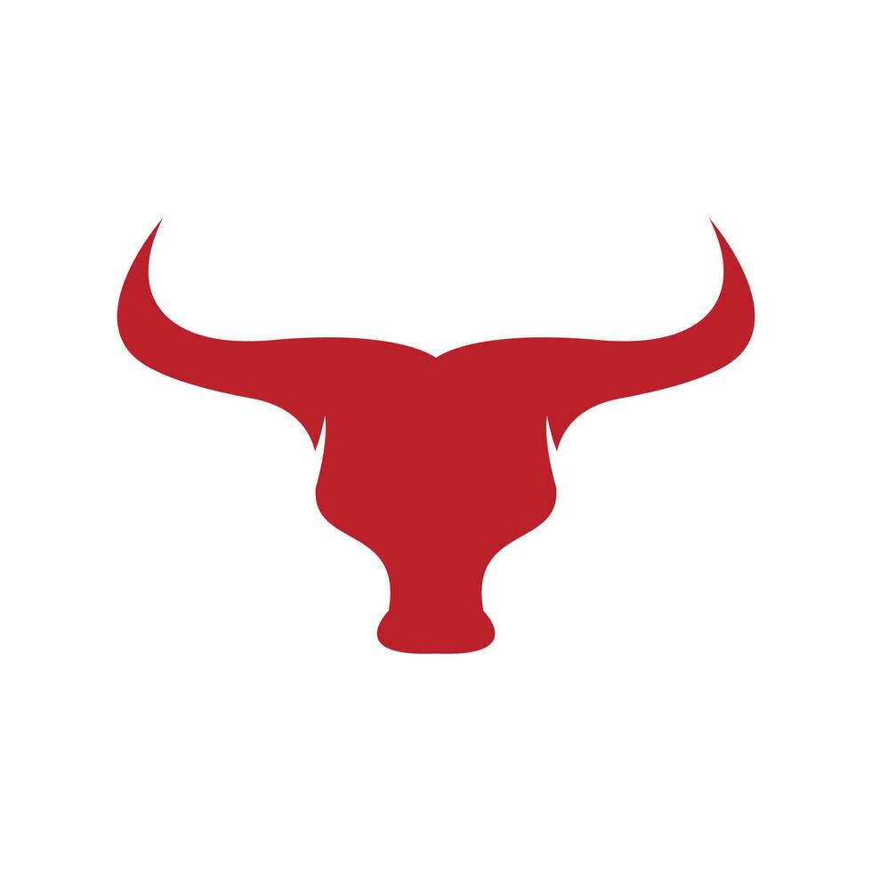 Taurus logo template vector icon ilustração design