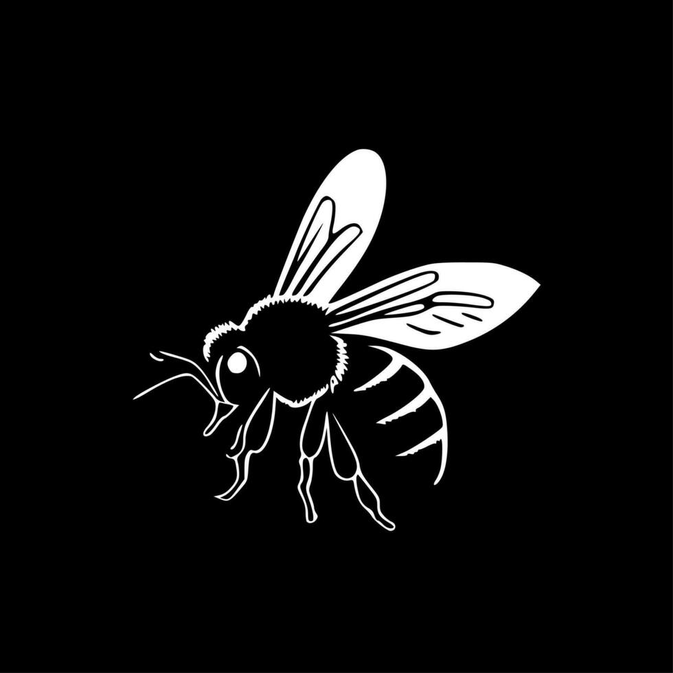 abelha - Alto qualidade vetor logotipo - vetor ilustração ideal para camiseta gráfico