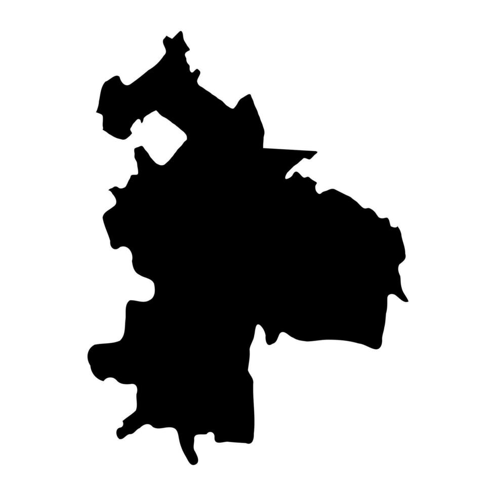 cantora distrito mapa, província do moldávia. vetor ilustração.