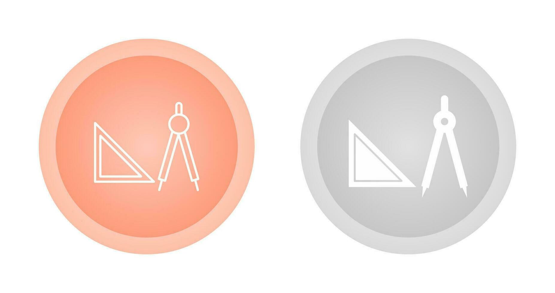 ícone de vetor de ferramentas de geometria