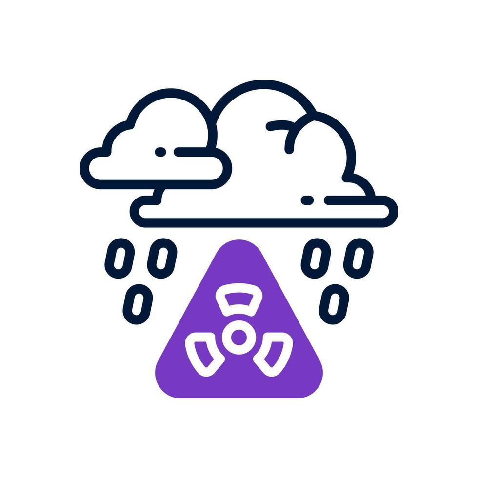 ácido chuva ícone para seu local na rede Internet, móvel, apresentação, e logotipo Projeto. vetor