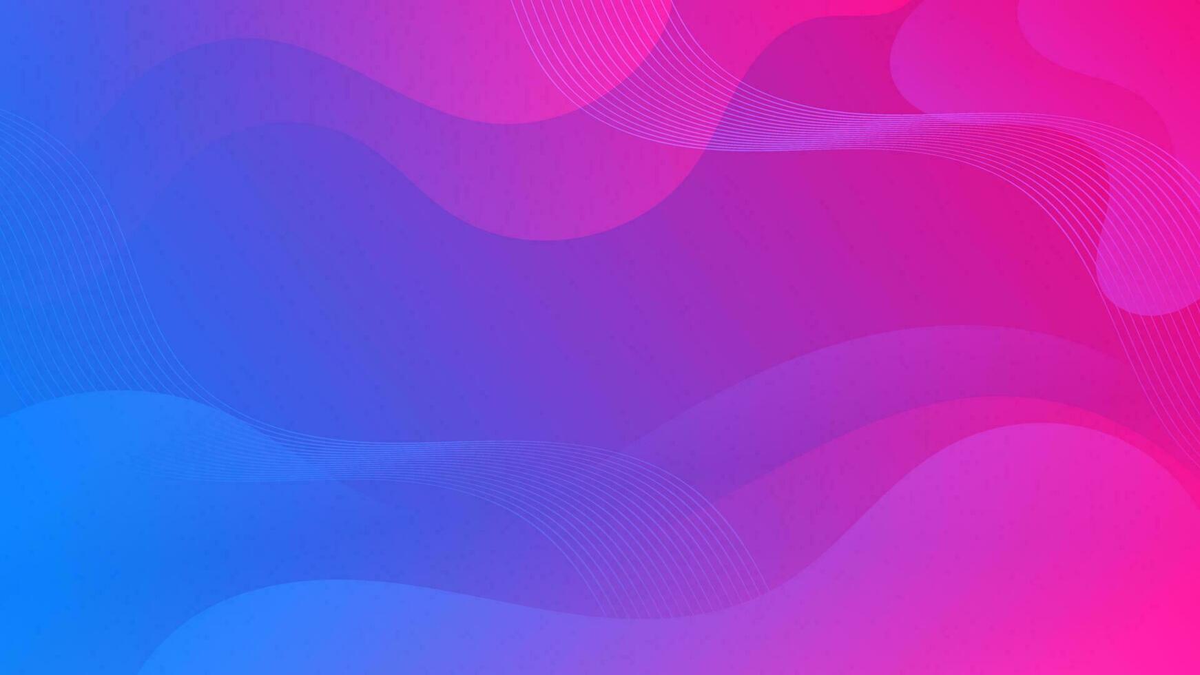 abstrato gradiente roxa azul líquido onda fundo vetor