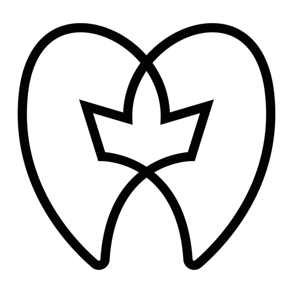 dente vetor ícone Projeto. dentes dental plano ícone.