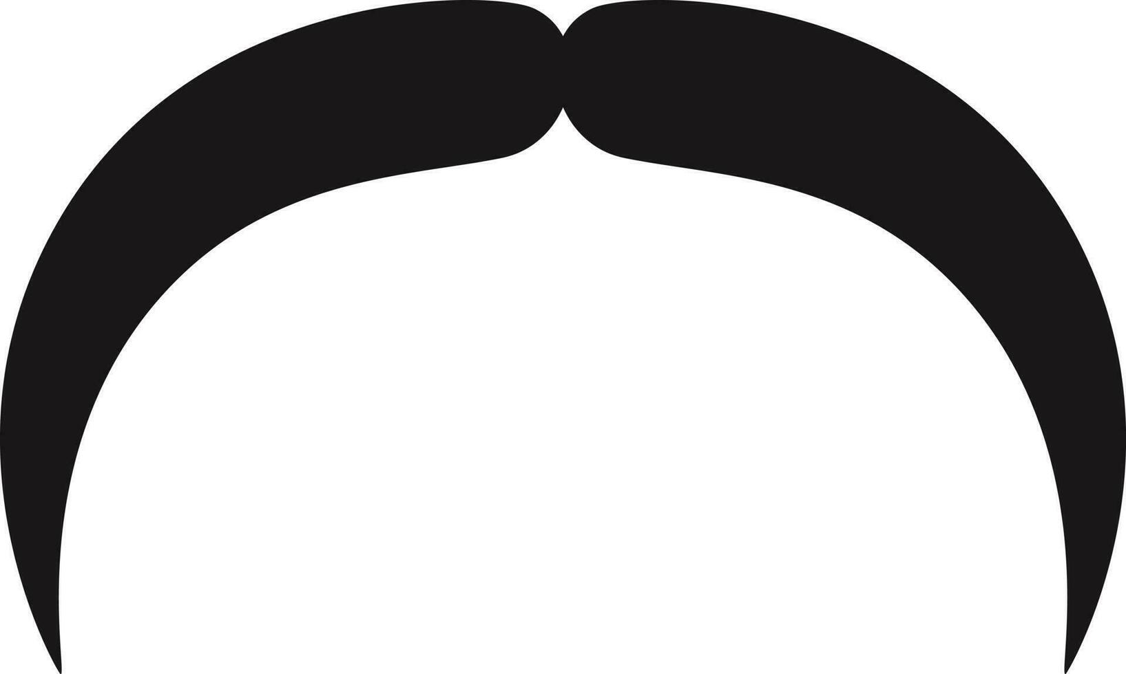 bigode desenho animado ilustração vetor