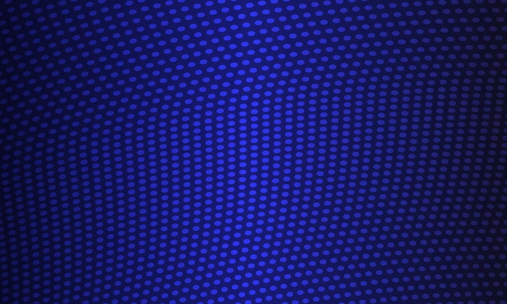 fundo de pontos de onda azul escuro abstrato vetor