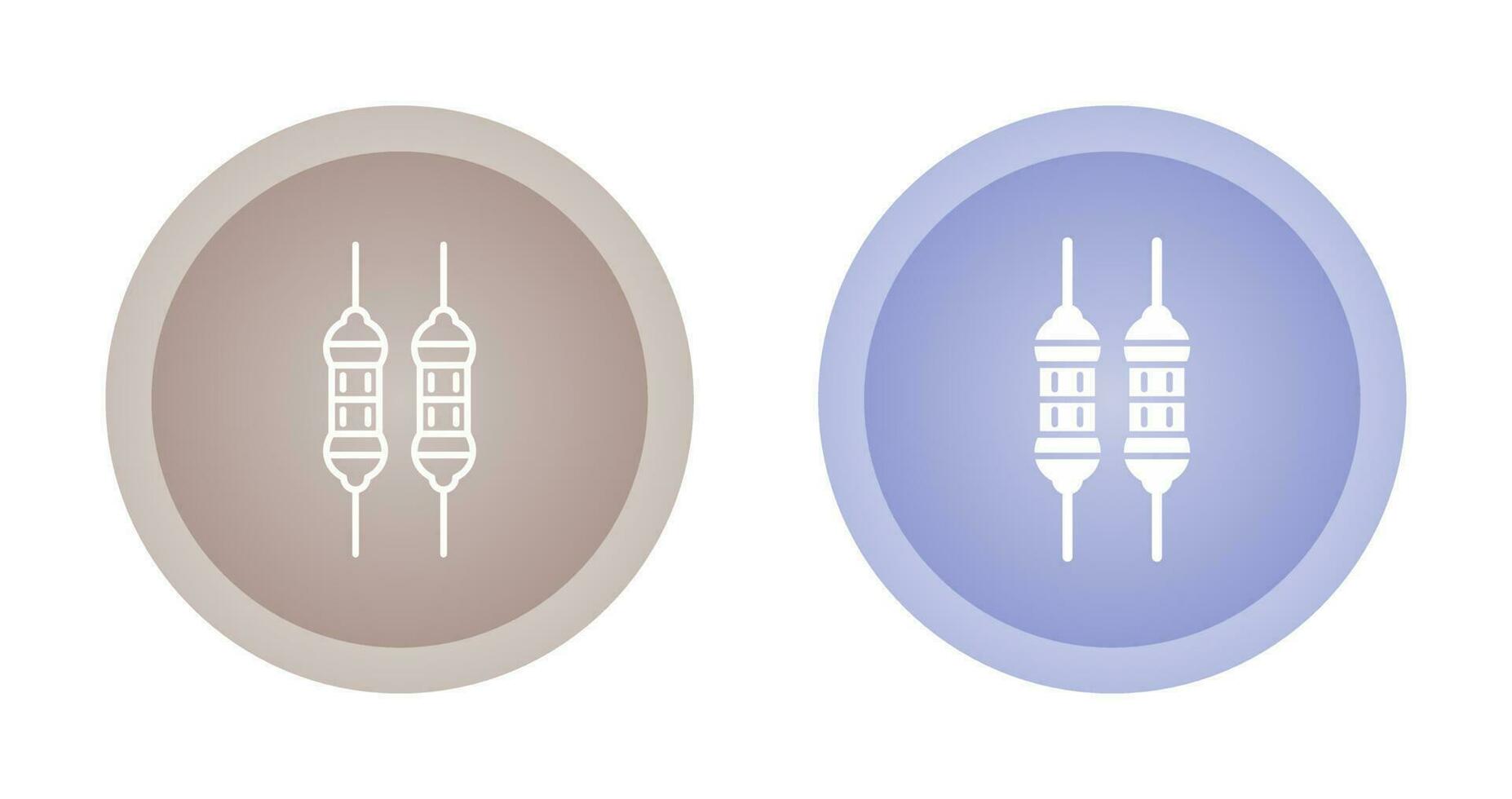 ícone de vetor de resistor