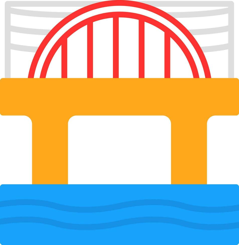 design de ícone de vetor de ponte