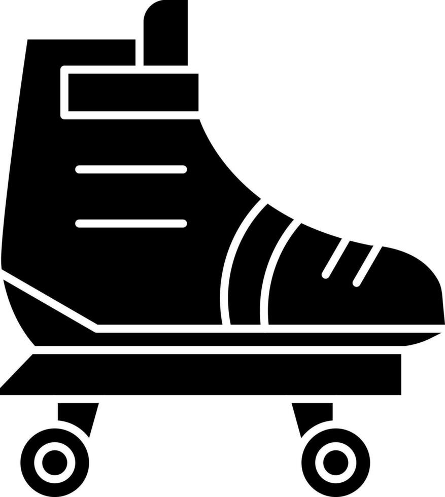 design de ícone de vetor de patins