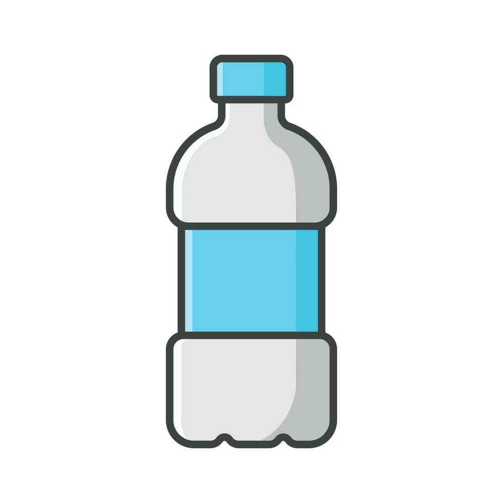 água garrafa ícone vetor Projeto modelo simples e moderno