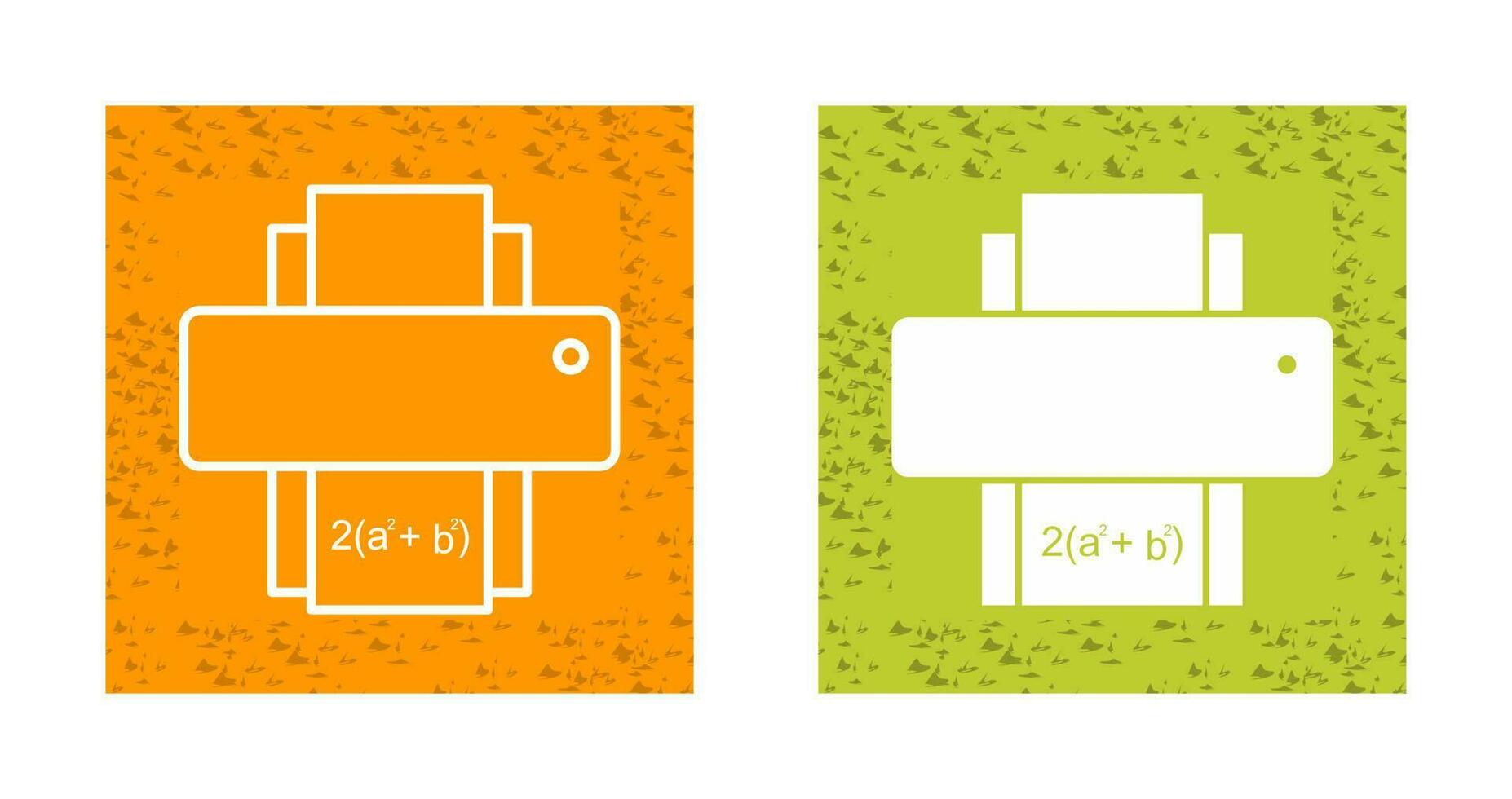 imprimir ícone de vetor de folha de matemática