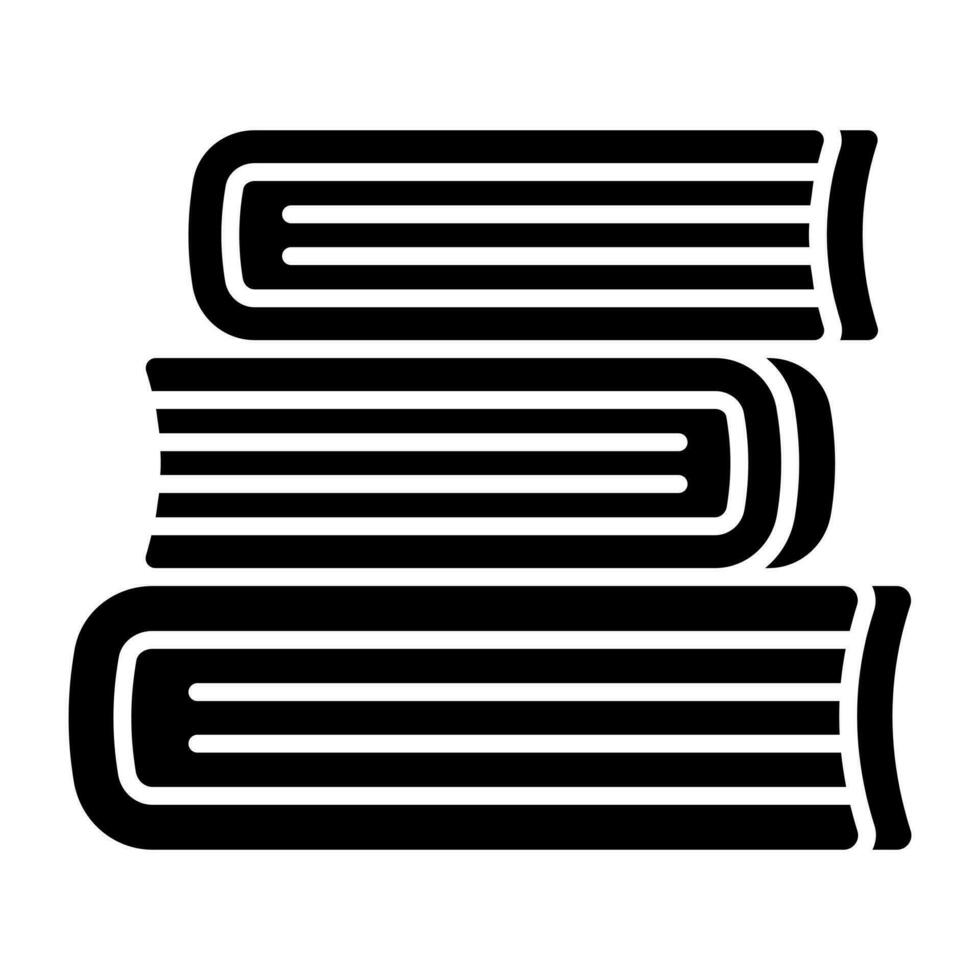 ícone de design moderno de livros vetor