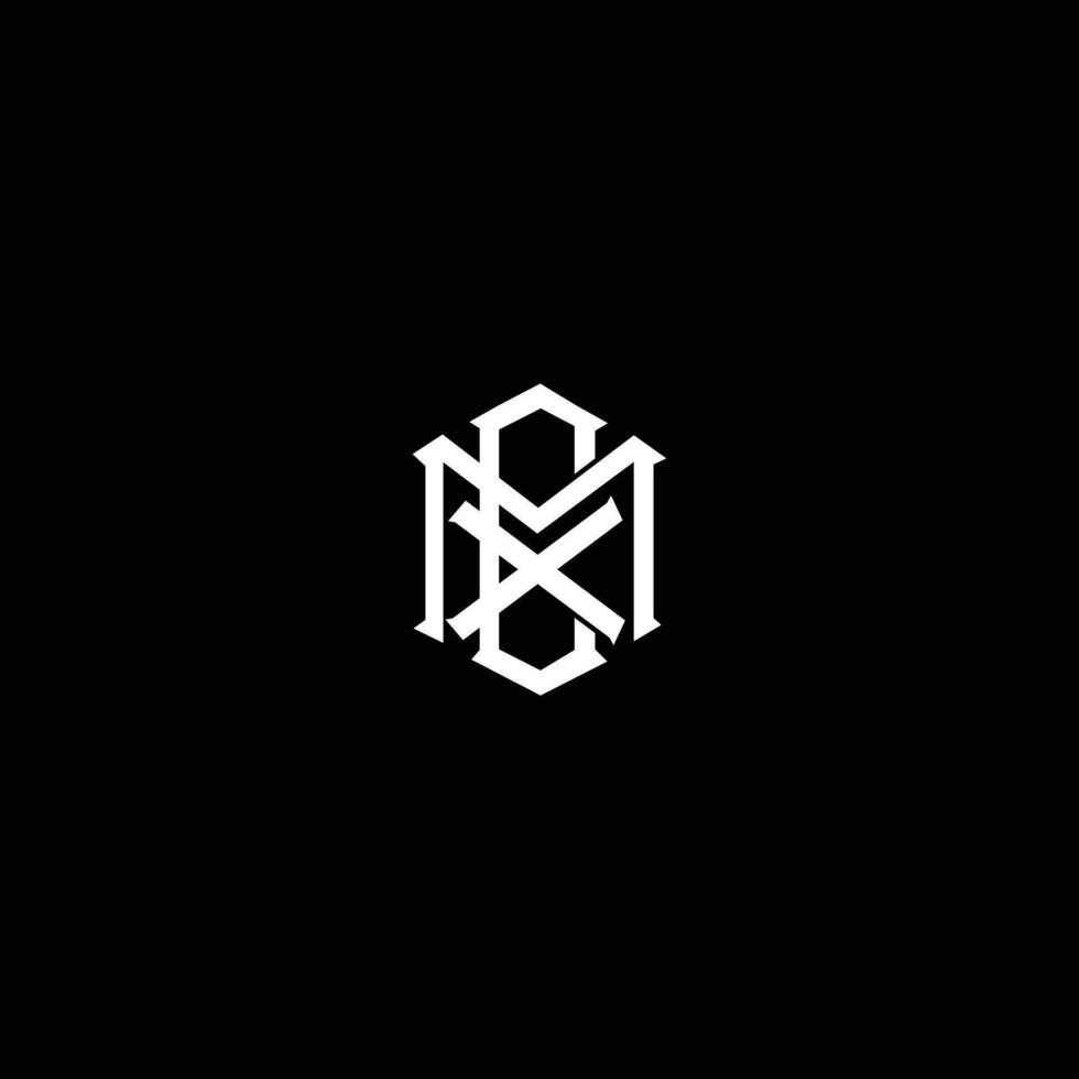 design de logotipo cmx vetor