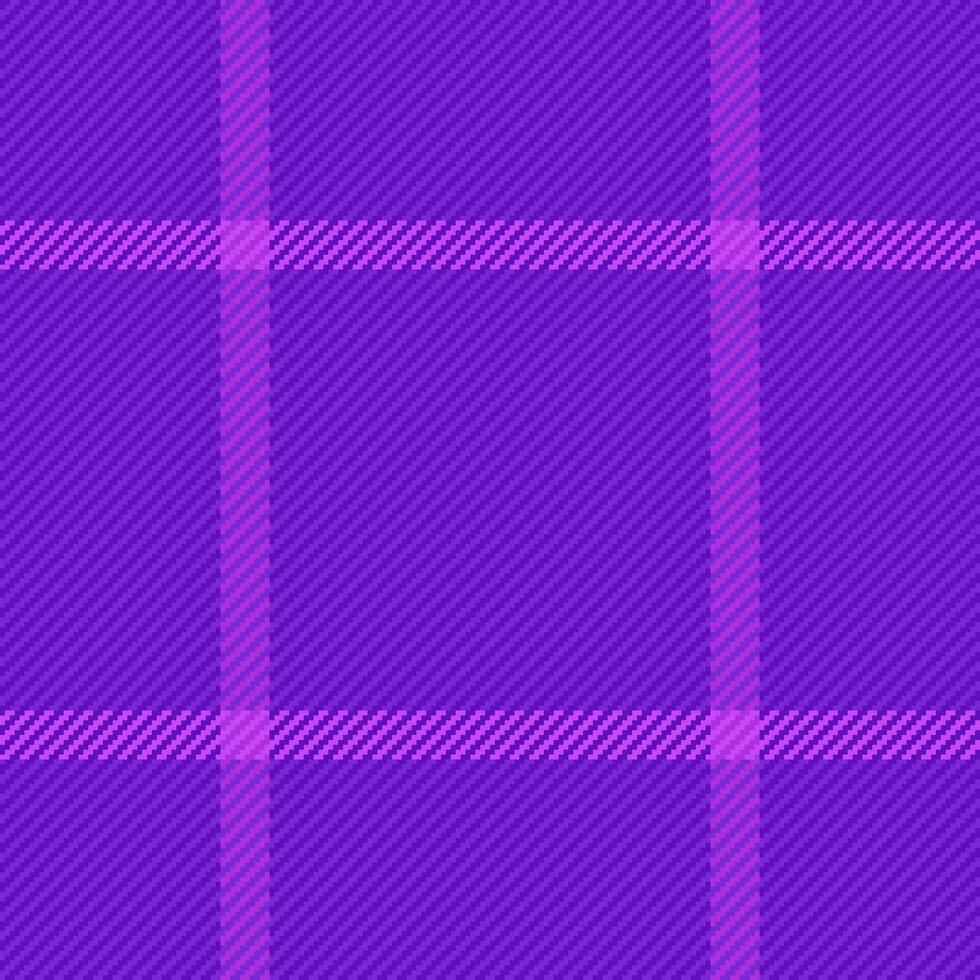 têxtil xadrez tecido. fundo Verifica textura. tartan padronizar desatado vetor. vetor