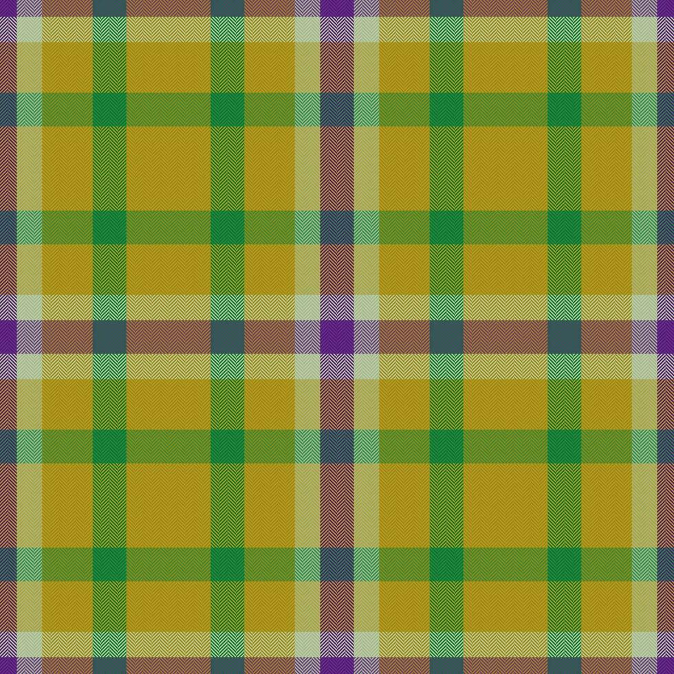 Verifica vetor xadrez. textura tartan tecido. têxtil desatado fundo padronizar.