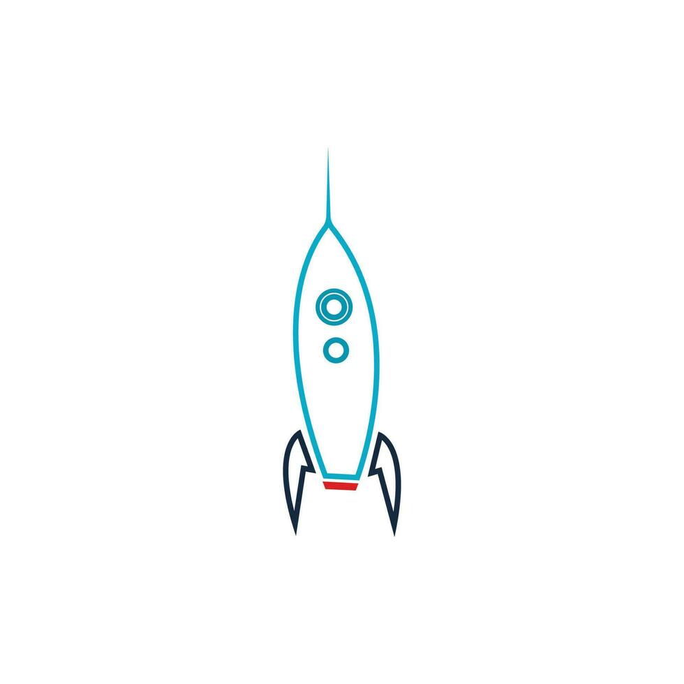 foguete logotipo Projeto estoque vetor, foguete logotipo Projeto ilustração vetor