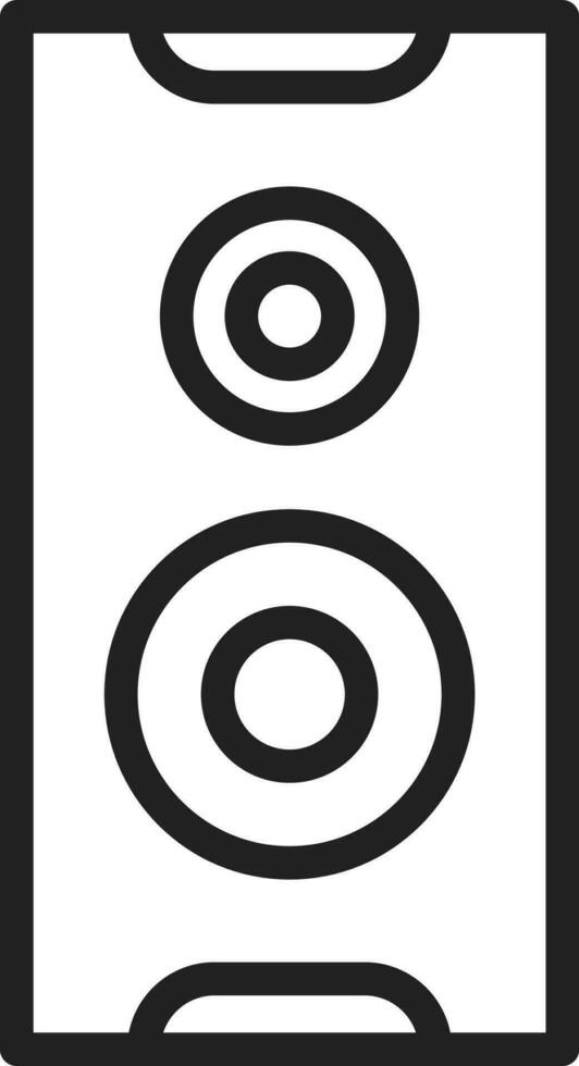 caixas de som ícone vetor imagem. adequado para Móvel aplicativos, rede apps e impressão meios de comunicação.
