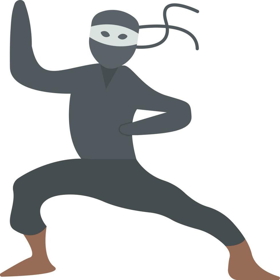 ninjutsu ícone vetor imagem. adequado para Móvel aplicativos, rede apps e impressão meios de comunicação.