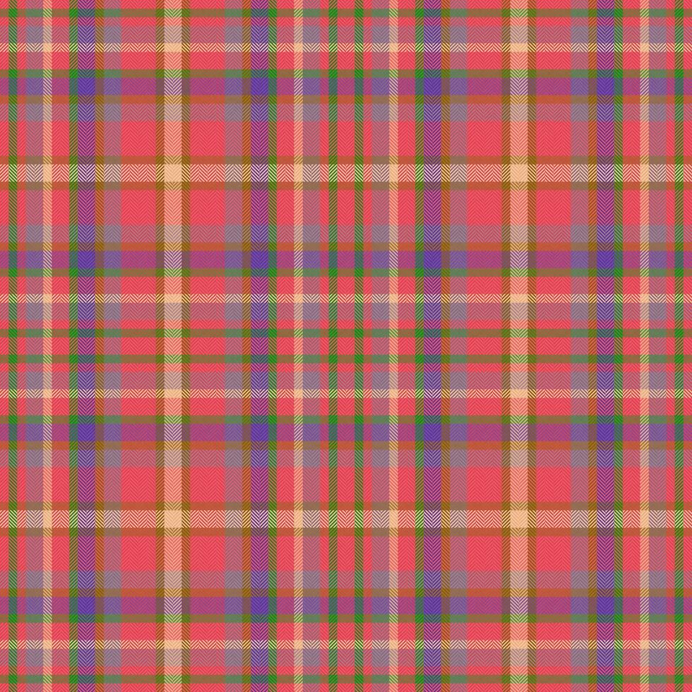 xadrez têxtil tecido. fundo vetor textura. padronizar Verifica tartan desatado.