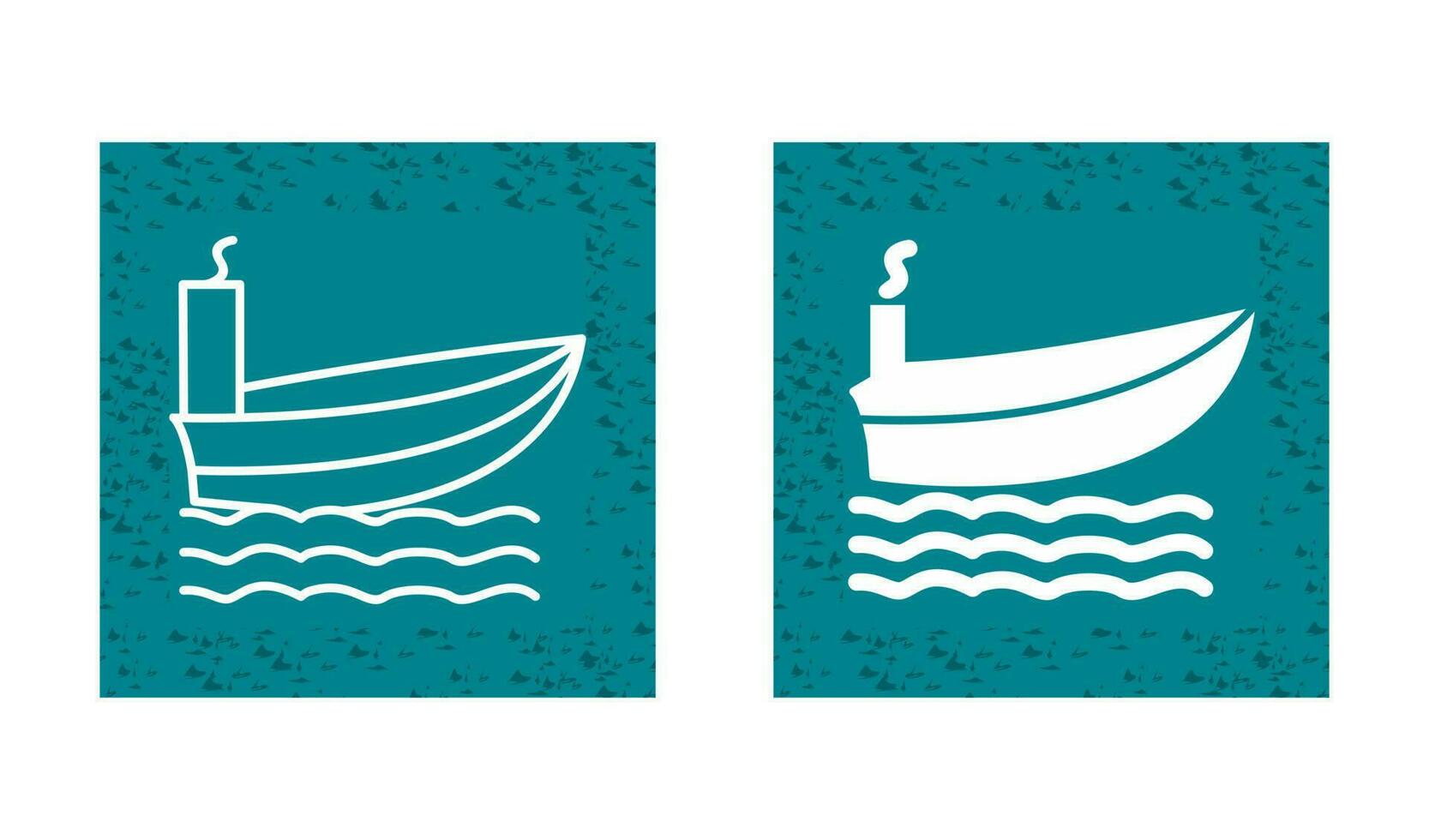 ícone de vetor de navio a vapor