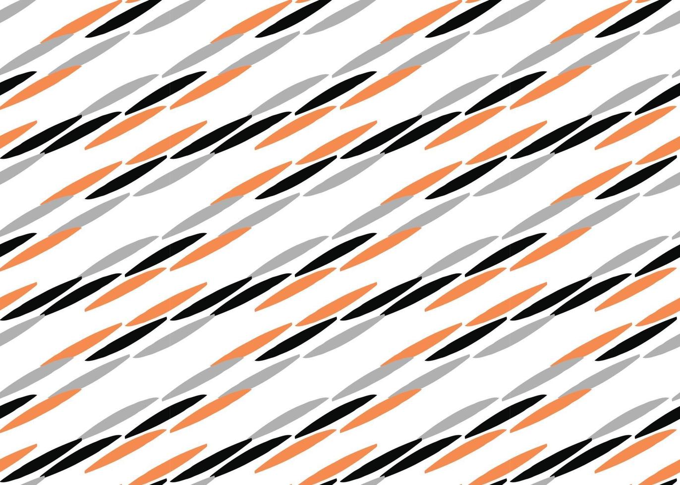 fundo da textura do vetor, padrão sem emenda. mão desenhada, cores cinza, laranja, preto, branco. vetor