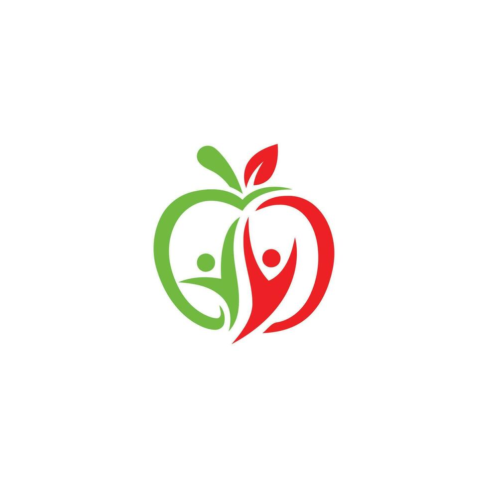 design do logotipo da apple vetor