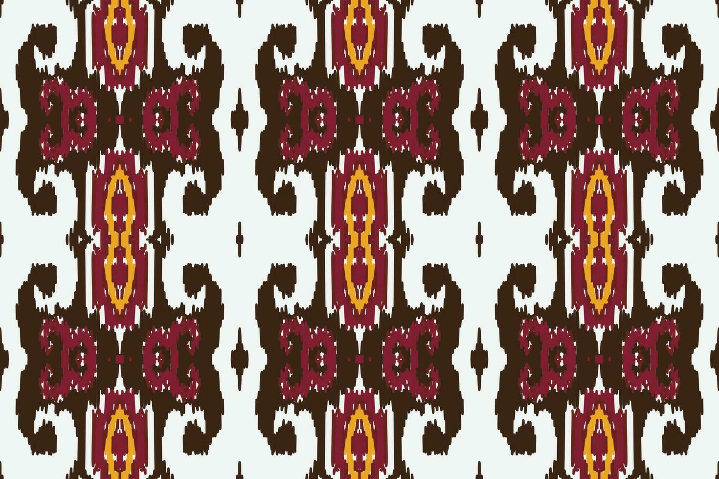 motivo ikat floral paisley bordado fundo. geométrico étnico oriental padronizar tradicional. ikat asteca estilo abstrato vetor ilustração. Projeto para impressão textura, tecido, saree, sari, tapete.