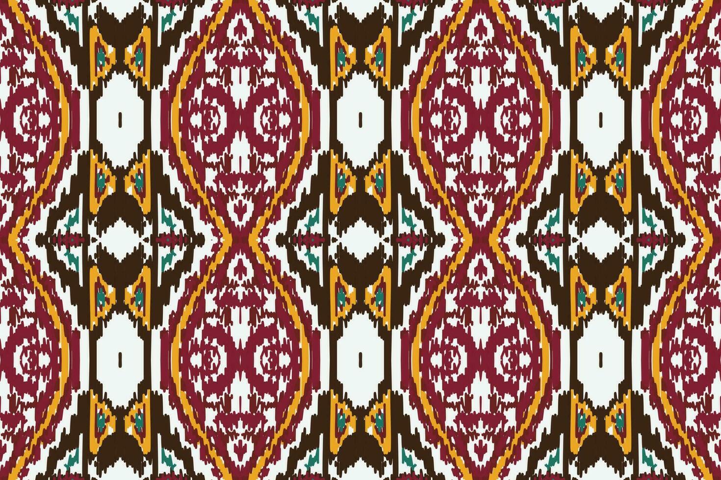 africano ikat floral paisley bordado fundo. geométrico étnico oriental padronizar tradicional. ikat asteca estilo abstrato vetor ilustração. Projeto para impressão textura, tecido, saree, sari, tapete.