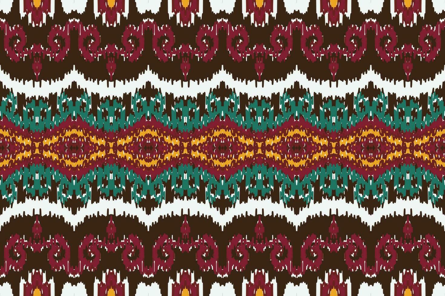africano ikat desatado padronizar bordado fundo. geométrico étnico oriental padronizar tradicional. ikat asteca estilo abstrato vetor ilustração. Projeto para impressão textura, tecido, saree, sari, tapete.