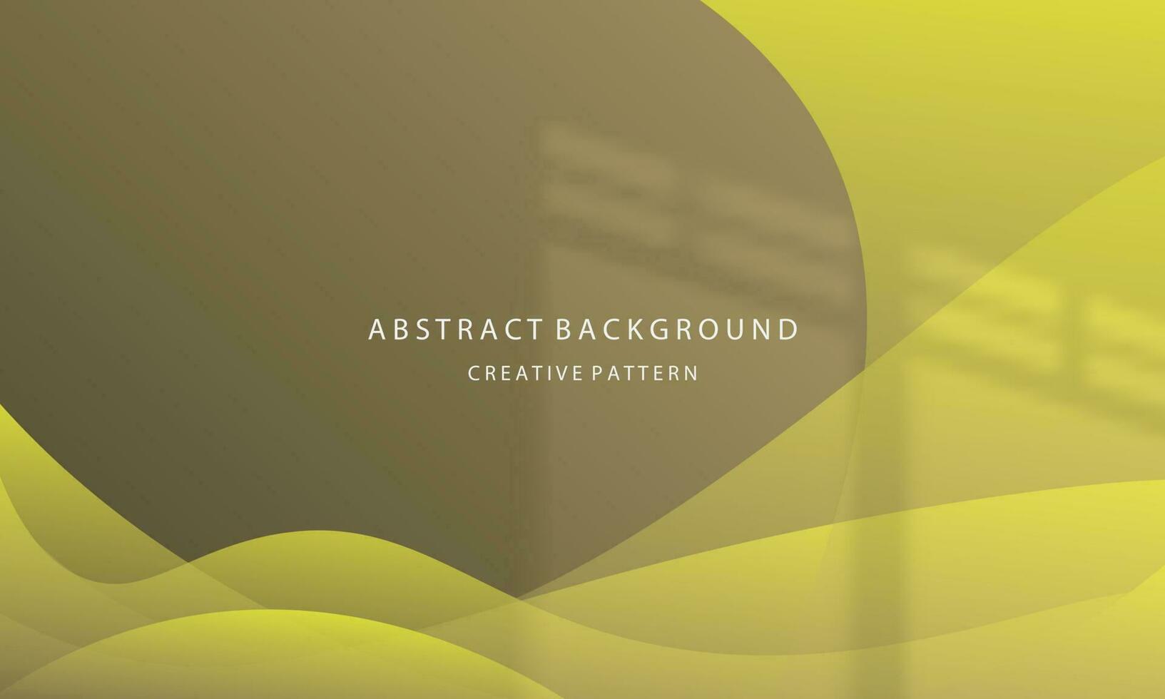 abstrato geométrico gradiente fundo ondas transparência elegante amarelo cor simples atraente para eps 10 apresentação vetor
