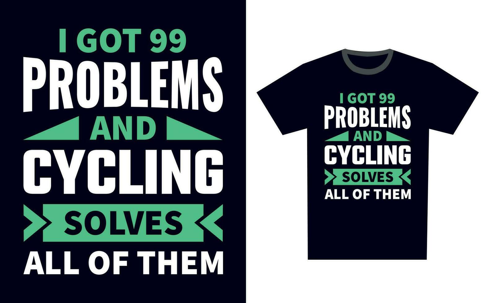 ciclismo t camisa Projeto modelo vetor