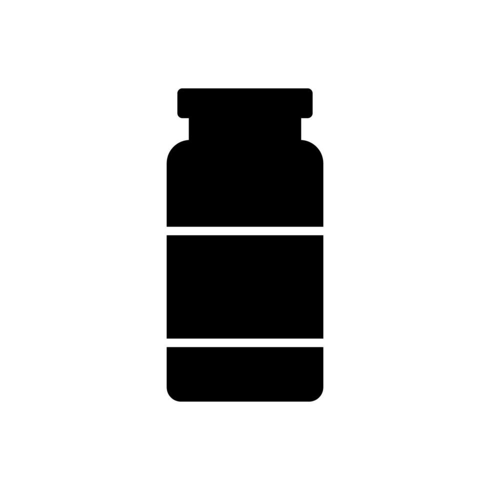 comprimido garrafa ícone vetor Projeto modelos