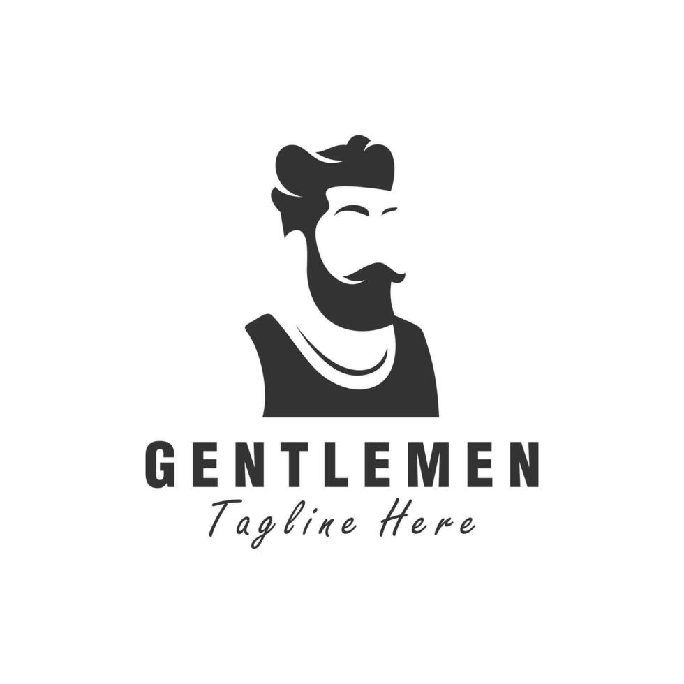 masculino moda vetor ilustração logotipo