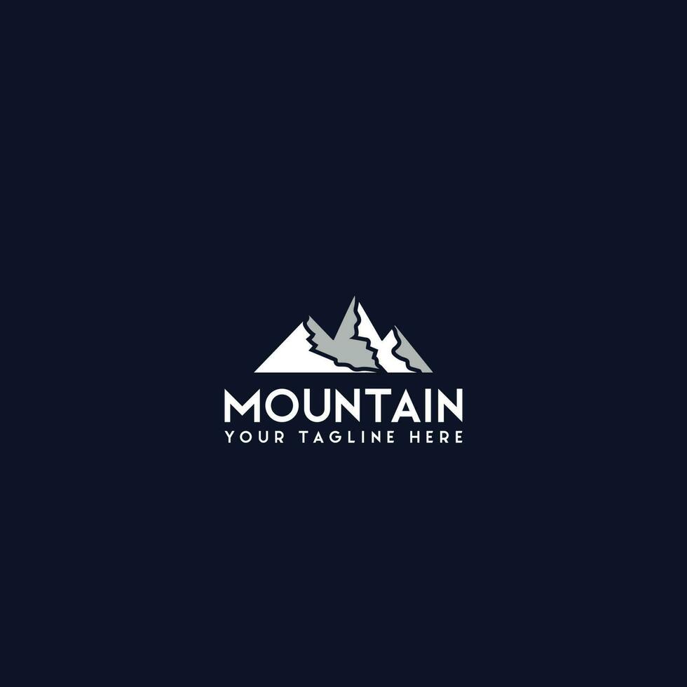 vetor do logotipo da montanha