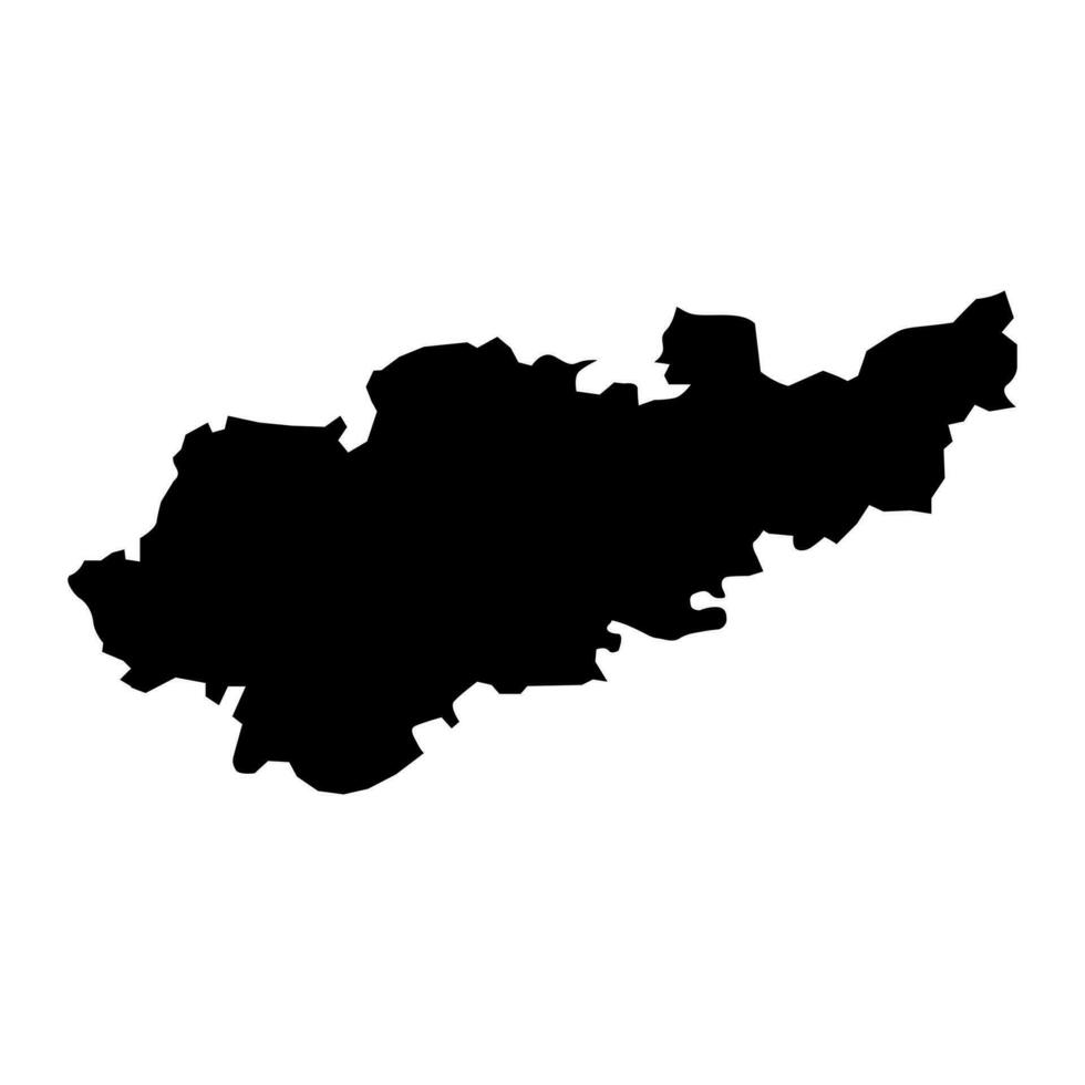 smiltene município mapa, administrativo divisão do Letônia. vetor ilustração.