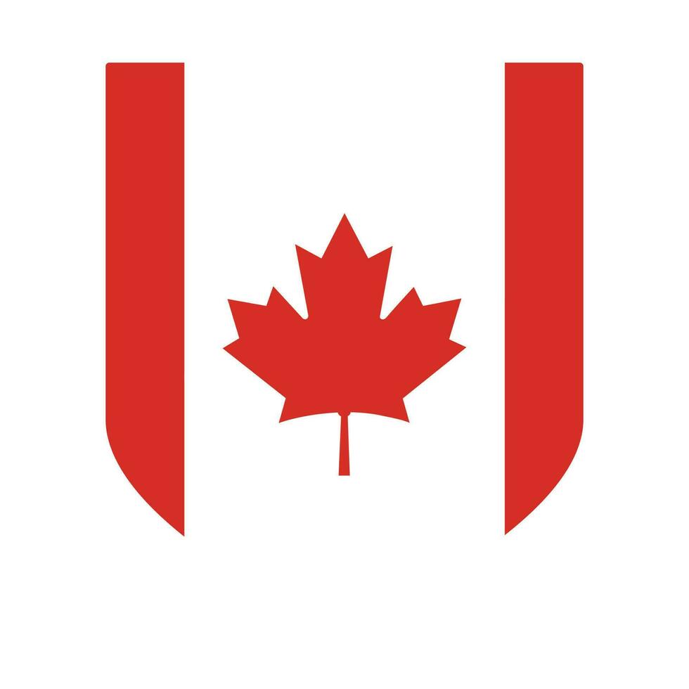 Canadá bandeira. bandeira do Canadá vetor