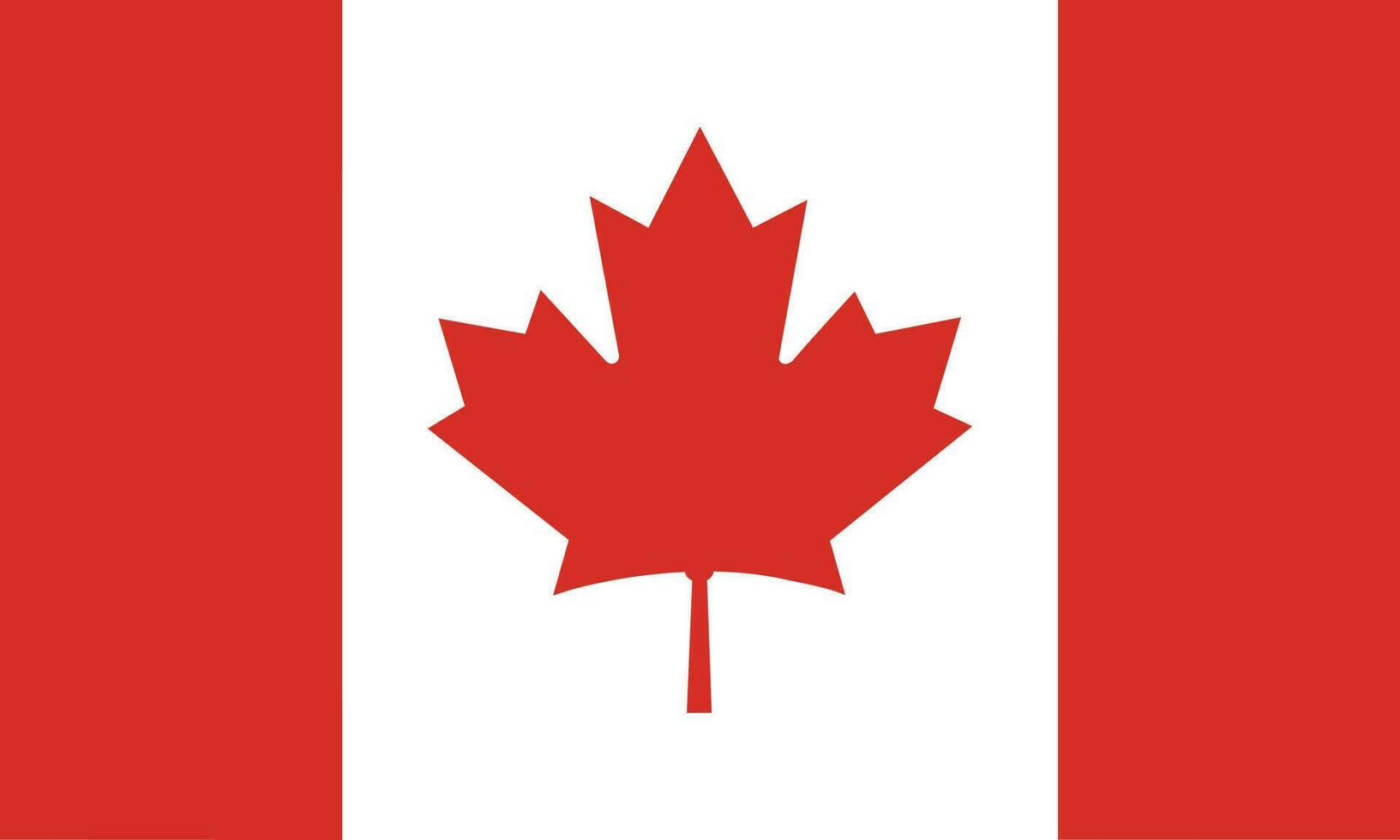 Canadá bandeira. bandeira do Canadá vetor