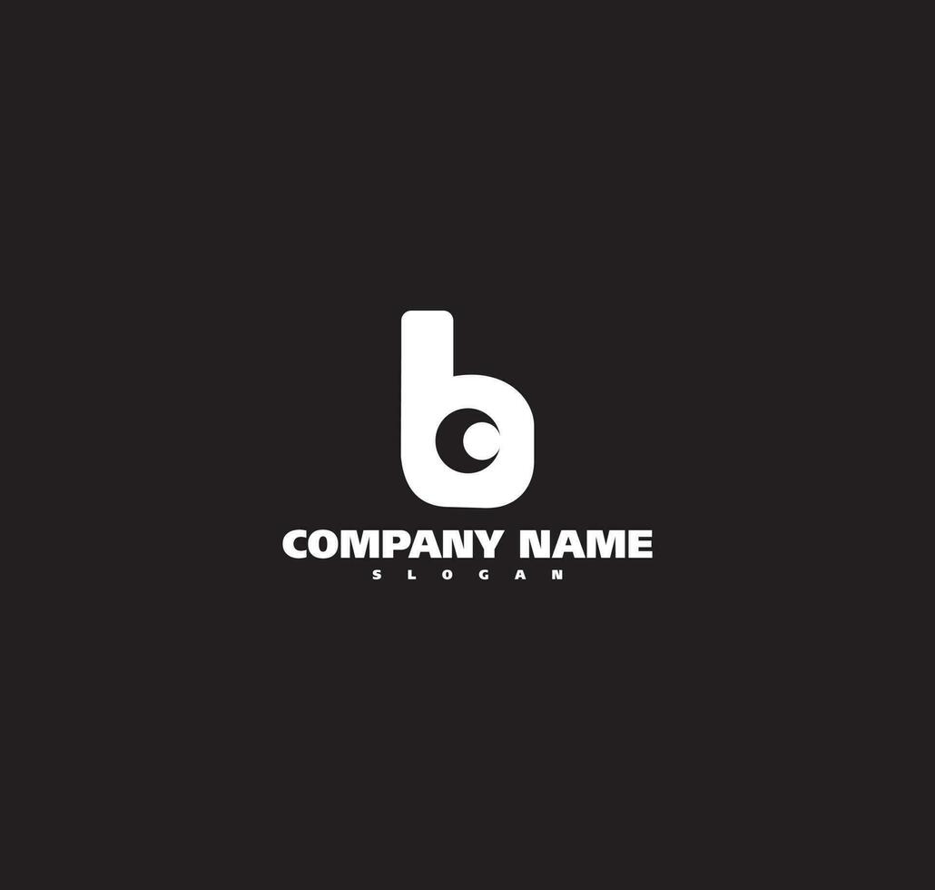 bc. monograma do dois cartas olho negativo espaço logotipo. azul, vermelho, simples, mínimo e elegante bc logotipo Projeto. vetor ilustração modelo.