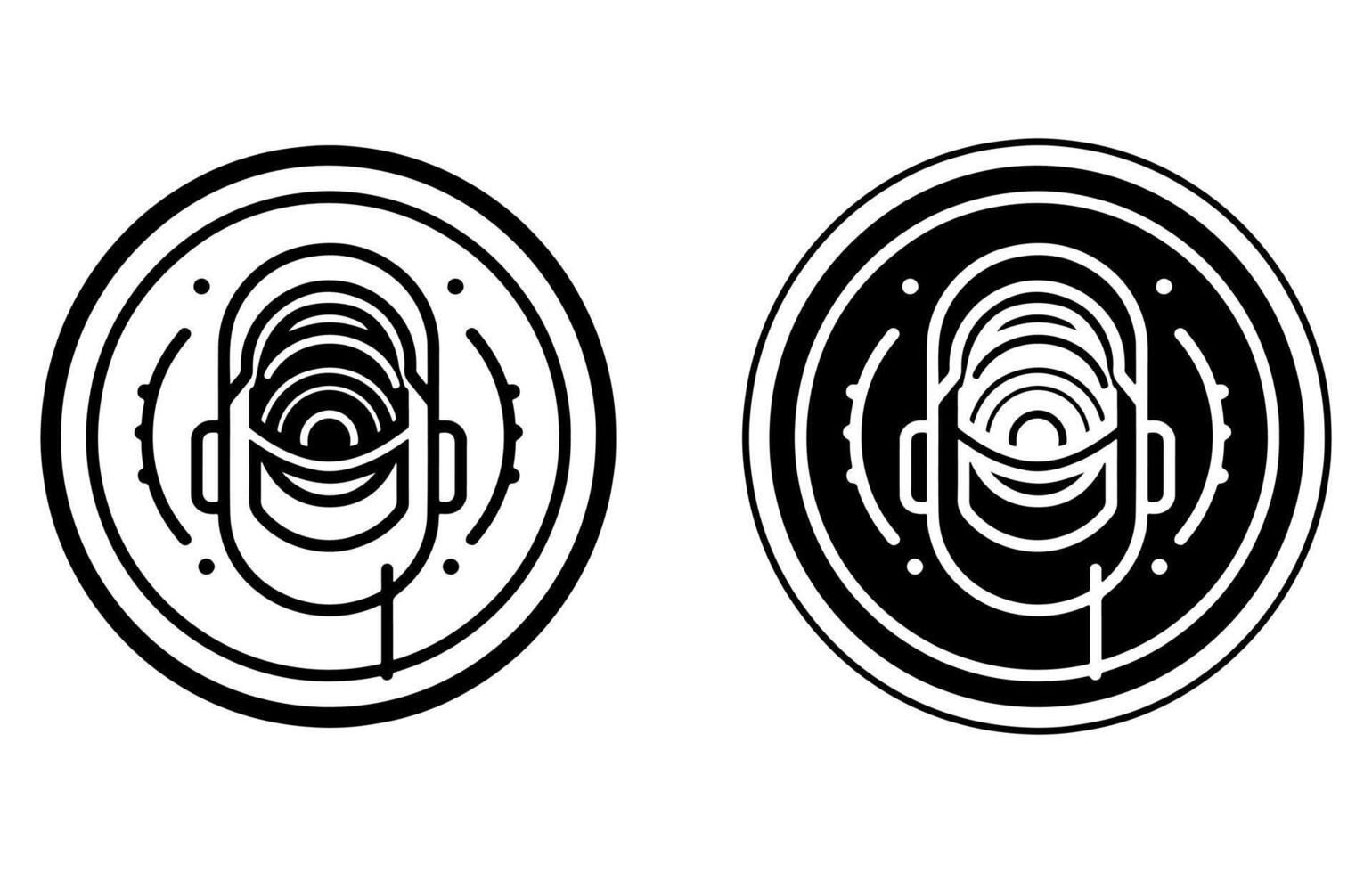 voz mensagem vetor ícone, voz mensagem bolha ícone com som onda e microfone. voz Mensagens correspondência. moderno plano estilo vetor ilustração.