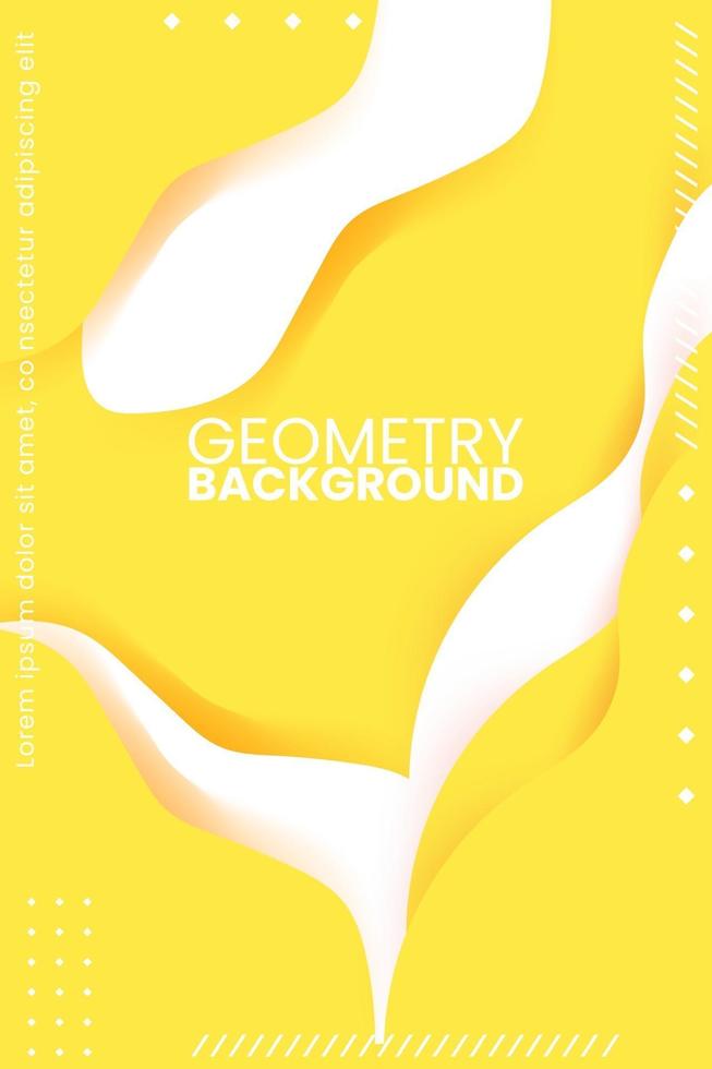 ilustração vetorial de fundo geométrico colorido vetor