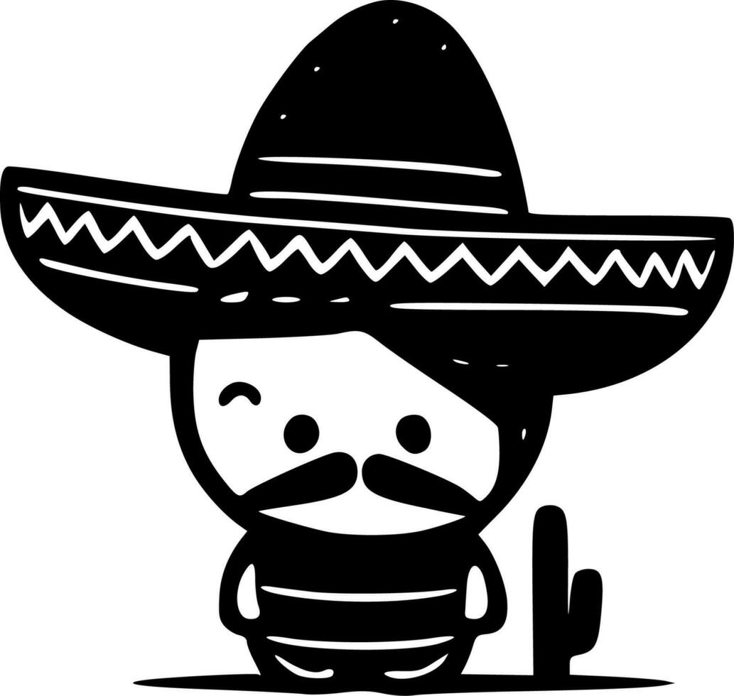 mexicano - Alto qualidade vetor logotipo - vetor ilustração ideal para camiseta gráfico