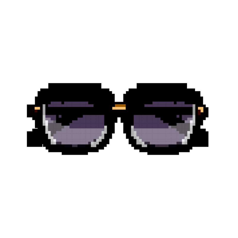 à moda oculos de sol mulheres jogos pixel arte vetor ilustração
