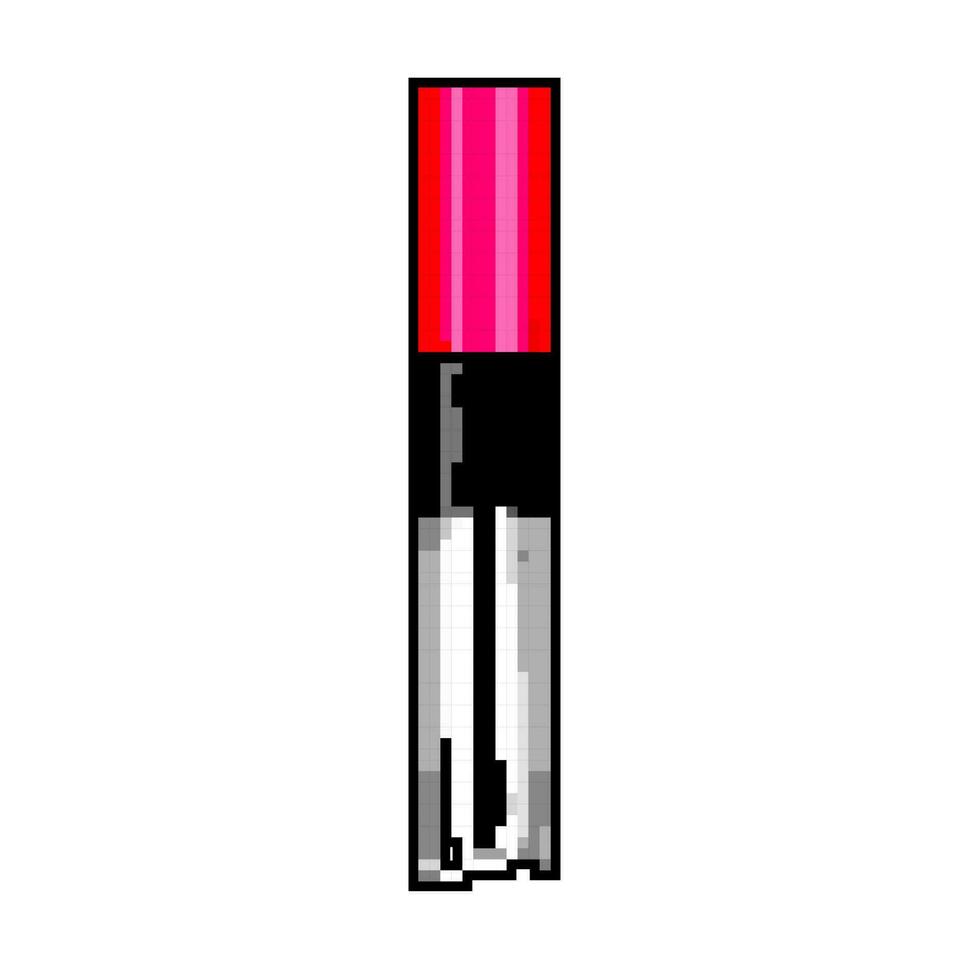 beleza batom Maquiagem jogos pixel arte vetor ilustração