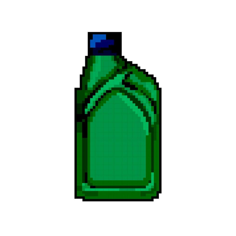 garrafa motor óleo jogos pixel arte vetor ilustração
